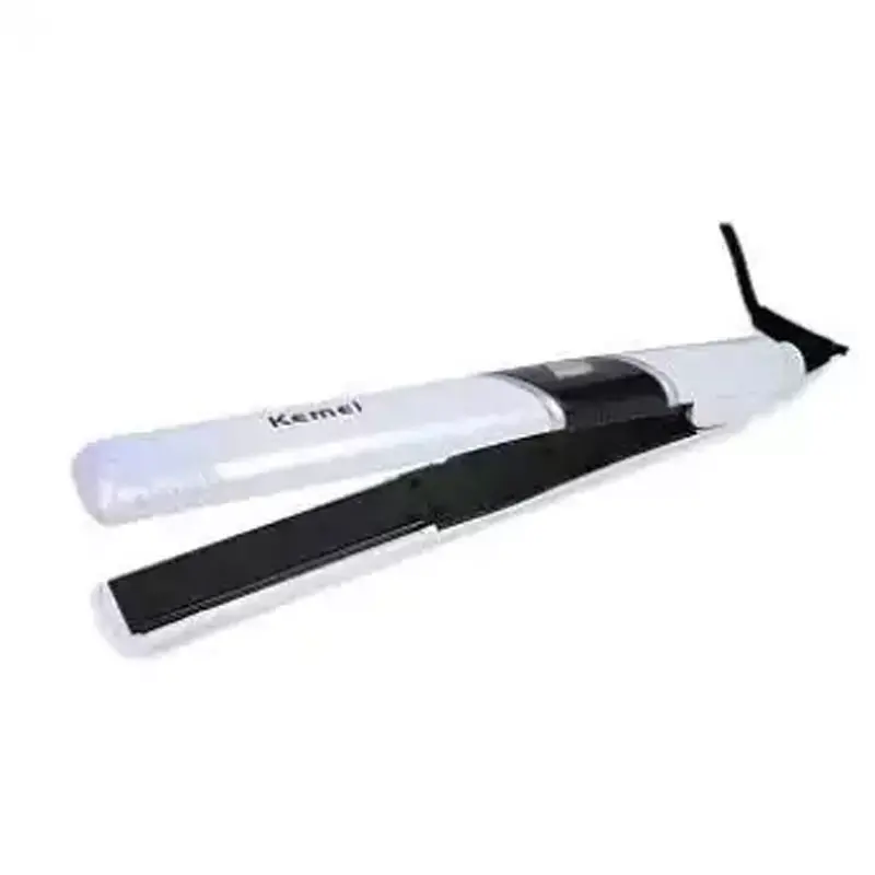 Kemei KM-1950 2in 1 Ceramic Hair Straightener And Curler – View 1